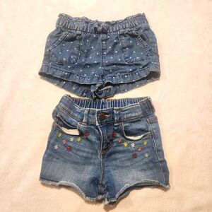 Old Navy & Jumping Beans Denim Shorts Lot